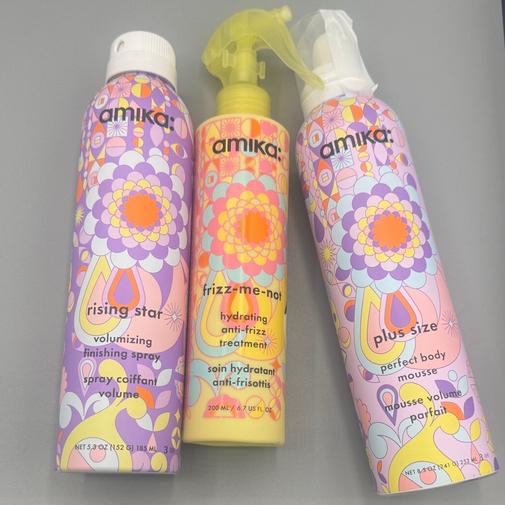 amika Volume & Frizz 3 Pc Styling Bundle